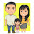 draw cute chibi for groups family or friend