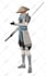 draw cool character sheet and design concept in anime style