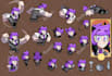 create custom characters for castle crashers painter boss paradise
