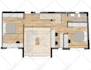 provide you 2d or 3d floor plan, 3d modeling and visualization