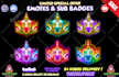 create custom twitch sub badges, twitch sub emotes, bit badges