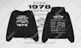 create flat illustration graphic tshirt design