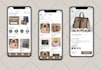 design mobile app UI in figma or adobe xd