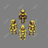 make custom 2d pixel art sprite animations for games