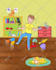 do cute children story book illustration, children story book illustration