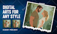 do any digital art, illustration, painting, graphic design