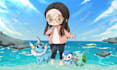 draw you as pokemon trainer in cute chibi style