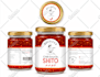 professional product label design, honey label, spice label, coffee packaging