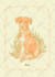 create a custom pet portrait, dog, cat, in a charming style