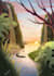 do stylized environment illustration background art