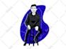 draw your characters in flat design