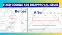 fix google ads disapproved for compromised site or malicious software
