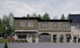 exterior architecture render for renovation or new design