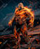 paint character and monster illustration