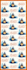 create unique scarf bandana shawl pattern design for you