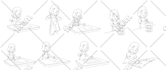 do comic and novel illustrations
