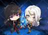 illustrate concept or character in cute anime chibi art