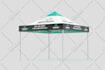 advertising logo outdoor trade show canopy tents exhibition