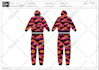 create a clothing tech pack and flat sketch for manufacturing