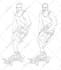 make digital hand drawn colouring pages