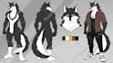 make the reference sheet for your fursona, furry character