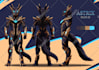 create a custom furry and fursona reference sheet