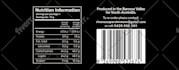 do supplement label, cbd label design