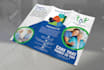do creative trifold bifold brochure design