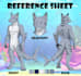 draw amazing furry character reference sheet