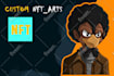 create exclusive nft design custom design special for you include code metadata