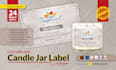 design lip balm label, stickers label badges