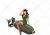draw sexy pin up characters