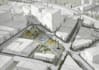 stylish architectural collage renders  floor plan, elevation , section