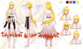 draw a custom reference sheets for your characters vtuber