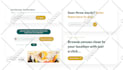 design saas landing page, website template, website mockup, and figma website