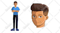 make original character design or character sheet for you