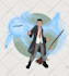 draw you as a harry potter character with your patronus