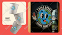 create a retro cartoon mascot illustration for your brand