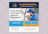 design medical, dental, health care, home care postcard, eddm, flyer in 24h