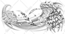 create a stunning tattoo design with detail by a professional artist