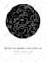design a night sky map poster , constellation star map poster
