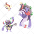 create a custom fakemon design in pokemon style