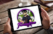 create a professional cannabis mascot logo design