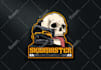 design transport roofing construction excavator plumbing logo with machines