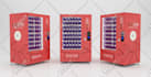 design a 3d vending machine or trade booth