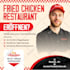 create nice and clean table tent or table menu, restaurant menu for you