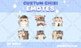 draw cute chibi for twitch emotes