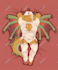 draw cute cartoon pinup art