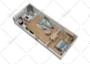 redraw or design 2d and 3d floor plan