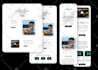 design figma landing page, figma website or website mockup